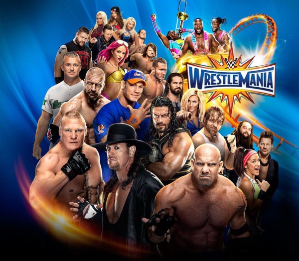 Официальный постер WrestleMania 33