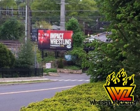 Фото одной из афиш TNA