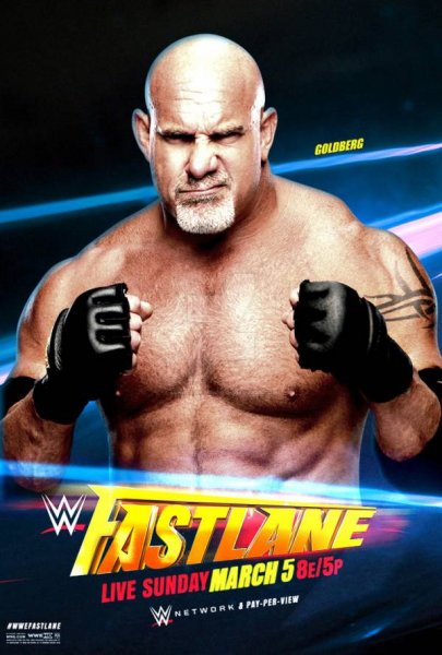 Официальный постер WWE Fastlane 2017