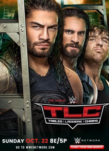 Официальный постер WWE TLC 2017