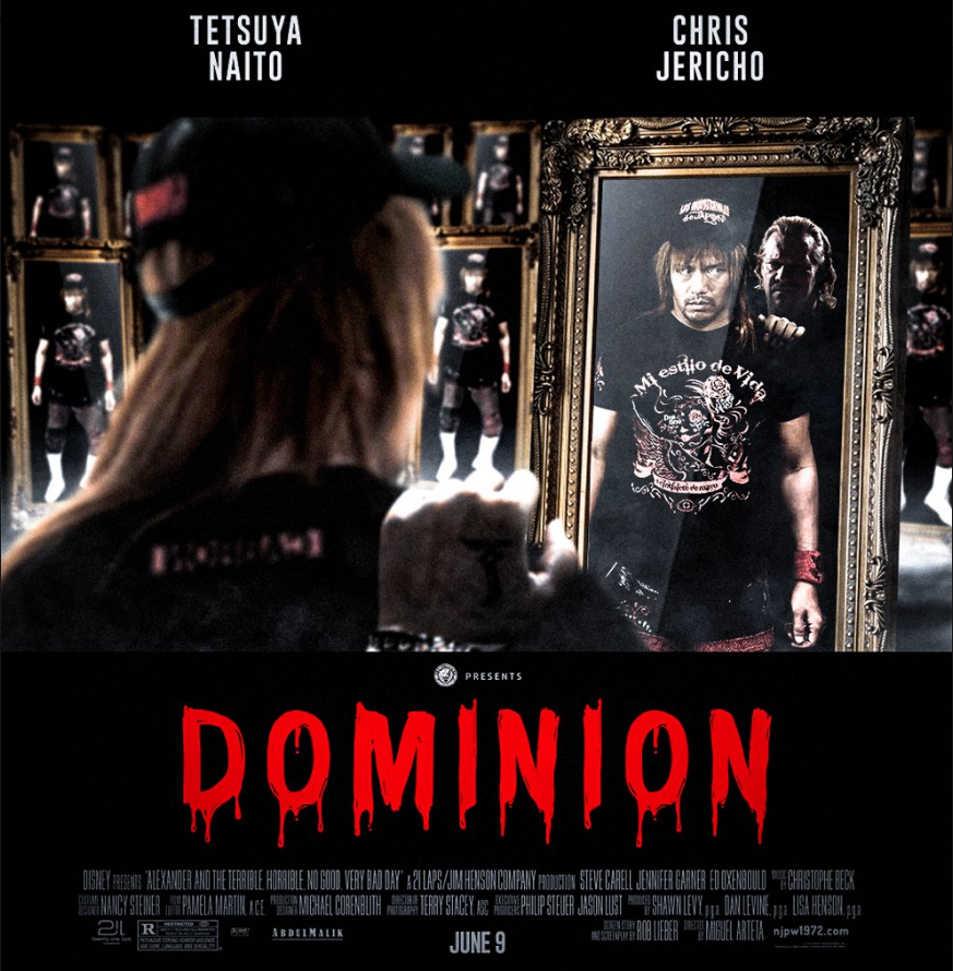 Постер шоу NJPW Dominion