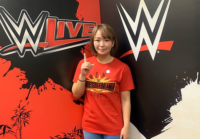 WWE подписали японскую рестлершу